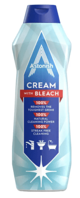 LIMPIADOR EN CREMA CON CLORO ASTONISH 500 ML