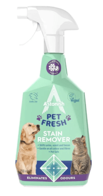 ELIMINADOR DE MANCHAS DE MASCOTAS 750 ML ASTONISH