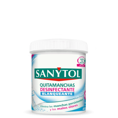 POLVO QUITAMANCHAS BLANQUEANTES 450 GR SANYTOL