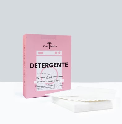 DETERGENTE EN LÁMINAS SIN AROMA PIEL SENSIBLE