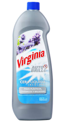 CERA LIQUIDA AUTOBRILLO INCOLORA VIRGINIA 900 ML