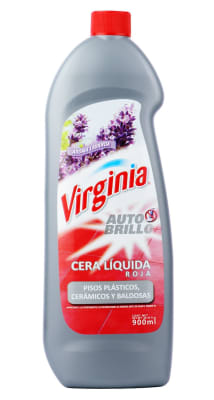 CERA LIQUIDA AUTOBRILLO ROJA VIRGINIA 900 ML