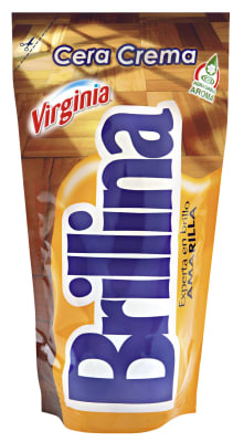 CERA CREMA D/P AMARILLA 340 CC BRILLINA