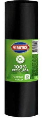 BOLSA BASURA BIOROLLO 70 X 90 10 UN