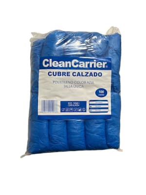 CUBRECALZADO PLASTICO CLEAN CARRIER 100 UN
