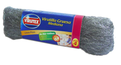 VIRUTILLA MEDIANA GRUESA Nº4 VIRUTEX