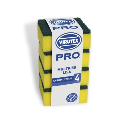 ESPONJA LISA BONOBRIL X 4 UN VTX PRO
