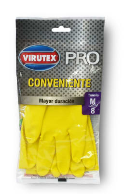 GUANTE CONVENIENTE AMARILLO T/ M VIRUTEX PRO