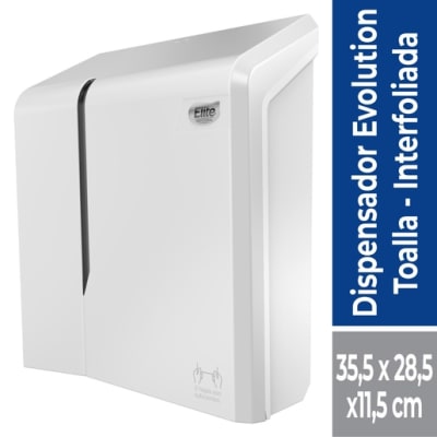 DISPENSADOR EVOLUTION TOALLA INTERFOLIADA