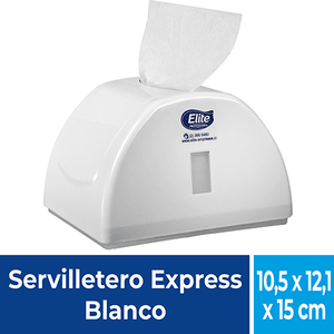DISPENSADOR SERVILLETA EXPRESS BLANCO ELITE