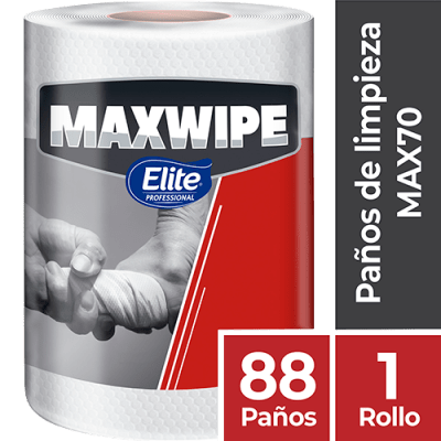 PAÑO MAXWIPE MAX70 X 88 PAÑOS ELITE
