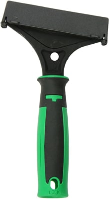 RASPADOR VIDRIO MANGO VERDE 10 CM UNGER