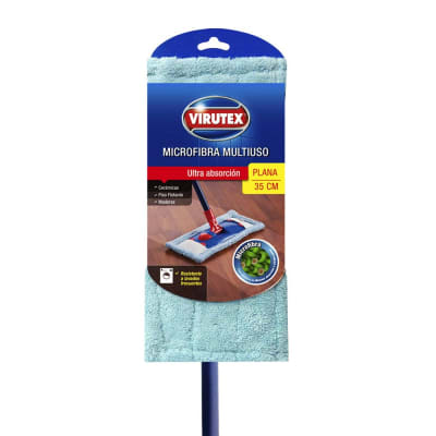 MOPA PLANA MICROFIBRA COMPLETA 35 CM VIRUTEX