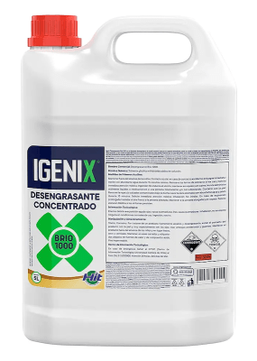 DESENGRASANTE CONCENTRADO BRIO 1000 IGENIX 5 LT