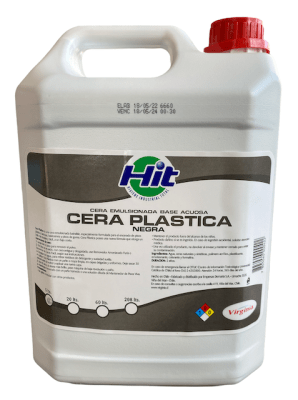 CERA PLASTICA NEGRA 5 LT VIRGINIA