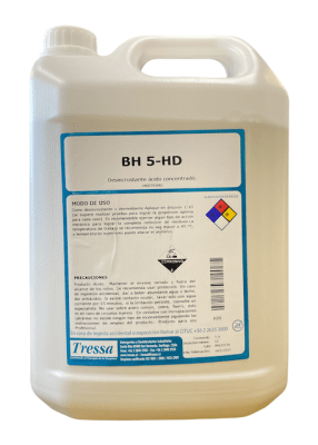 DESINCRUSTANTE ACIDO CONCENTRADO 5 LT BH5-HD