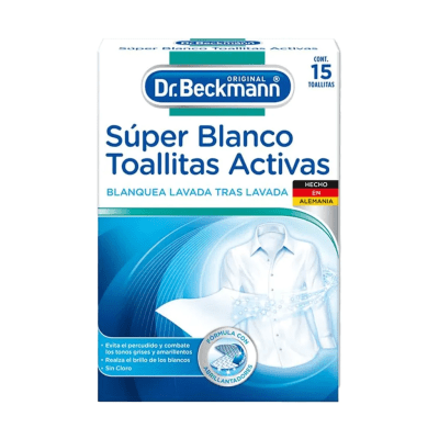 SUPER BLANCO TOALLITAS ACTIVAS 15 UN