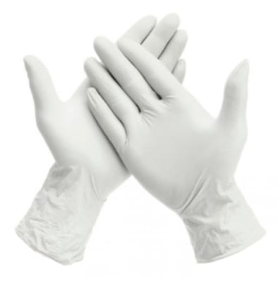 GUANTE LATEX C/POLVO TOP GLOVE T/M X 100 UN