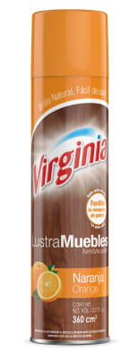 LUSTRAMUEBLES AEROSOL NARANJA 360 CC VIRGINIA