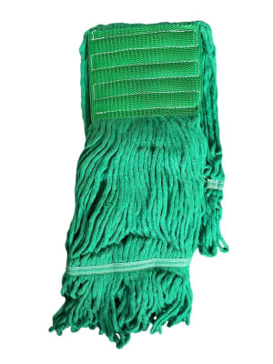 MOPA ALGODON CON FALDON VERDE 16 OZ