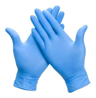 GUANTE NITRILO AZUL TRESOR T/L X 100 UN