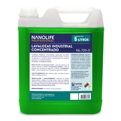 LAVALOZAS INDUSTRIAL 5 LT NANOLIFE