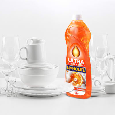 LAVALOZAS ULTRA CONCENTRADO NARANJA 750 ML NANOLIFE