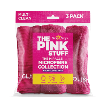PAÑOS MICROFIBRA PACK 3 UN THE PINK STUFF