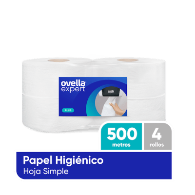 PAPEL HIGIENICO OVELLA 4 X 500 MT