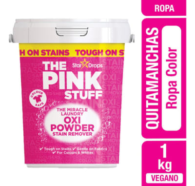 QUITAMANCHAS POLVO COLORES THE PINK STUFF 1 KG