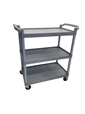 CARRO MULTIUSO GRIS 3 NIVELES