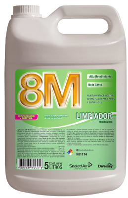 8M LIMPIADOR  MEDITERRANEO 5 LT