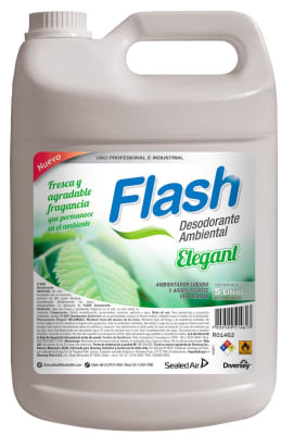 DESODORANTE AMBIENTAL FLASH ELEGANT  X 5 LT