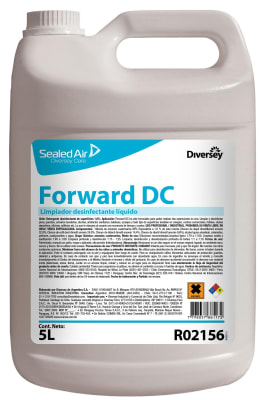 LIMPIADOR DESINFECTANTE FORWARD DC 5 LT DIVERSEY