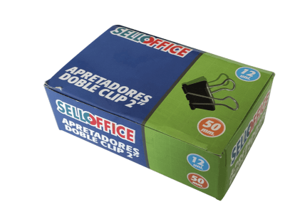 APRETADOR DOBLE CLIPS 32 MM (1.1/4