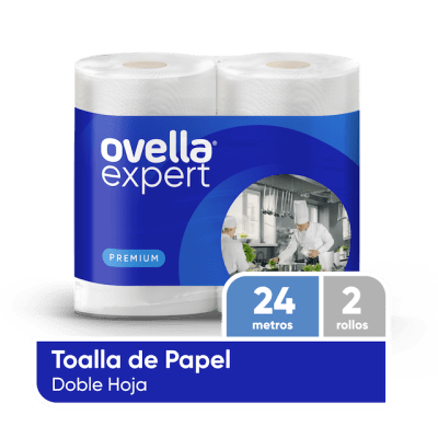 TOALLA ROLLO COCINA OVELLA 2 X 24 MT