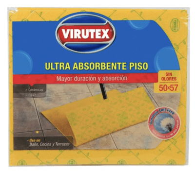 TRAPERO ULTRA ABSORBENTE GIGANTE 50 X 57 CM VIRUTEX
