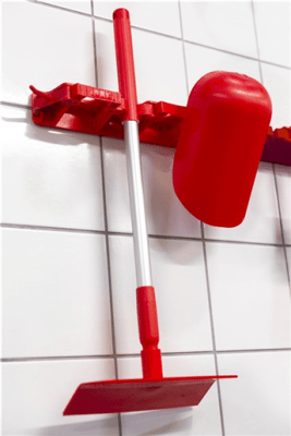 MANGO ALUMINIO 650 MM ROJO VIKAN