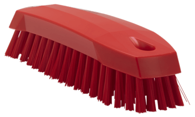 CEPILLO PEQUEÑO DE MANO MEDIO ROJO VIKAN