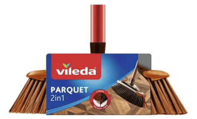 ESCOBILLON PARQUET CON MANGO VILEDA