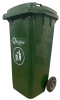 CONTENEDOR BASURA VERDE 120 LT1