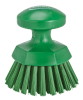 CEPILLO REDONDO MANO CERDAS DURAS VERDE VIKAN1