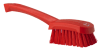 ESCOBILLA C/M CORTO DURO ROJO VIKAN1