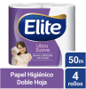 PAPEL HIGIENICO ELITE D/H 4 X 50 MT1