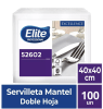 SERVILLETA ELITE MESA MANTEL 100 UN 40 X 40 CM1