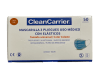 MASCARILLA 3P CELESTE C/ELASTICO USO MEDICO CLEAN CARRIER X 50 UN1