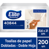 TOALLA INTERFOLIADA ELITE D/H 200 UN EXTRA BLANCA1