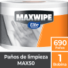 PAÑO MAXWIPE MAX50 X 690 PAÑOS1