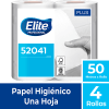 PAPEL HIGIENICO ELITE H/S 4 X 50 MT1