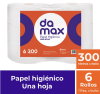 PAPEL HIGIENICO DAMAX 6 X 300 MT1